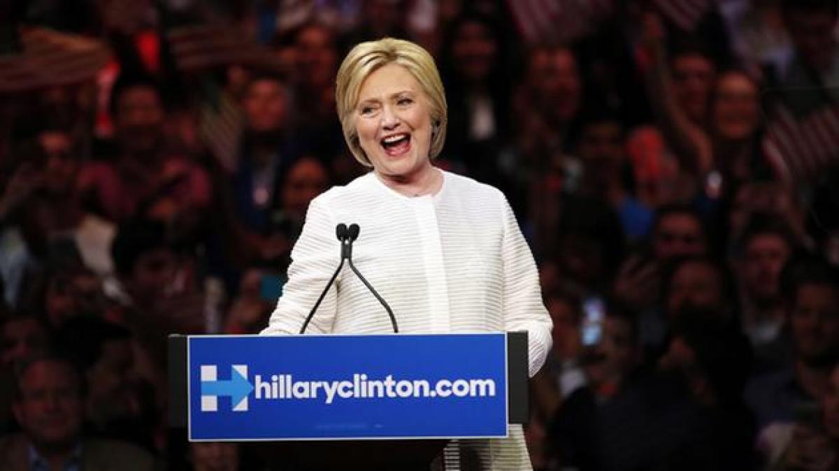 Hillary becomes first woman to be nominated by major political party for US President